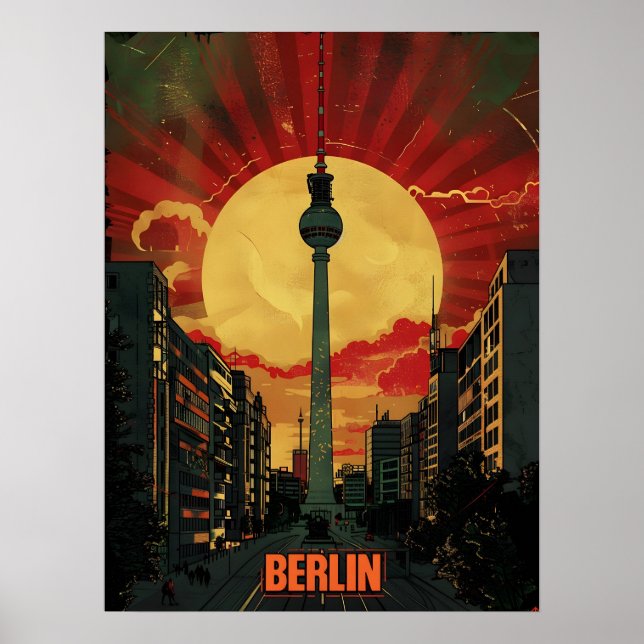 Arte de propaganda ventilado de Berlín (Frente)