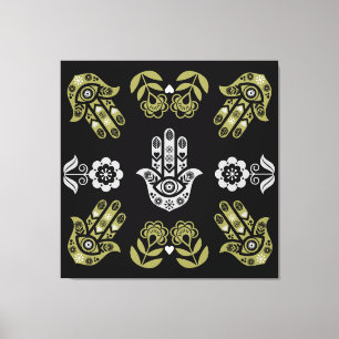 Arte de Protección de la Mano Hamsa