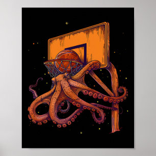 Arte de Pulpo Sketll Amante de Sketll Slam Dunk 