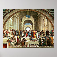 Arte de Raphael - Escuela de Atenas -