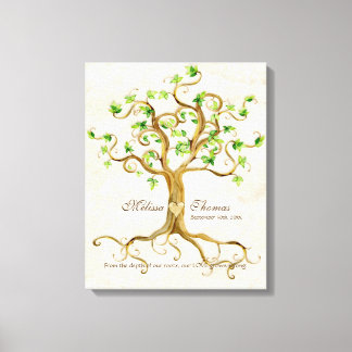 Arte de Regalo de Boda de crema anticuada