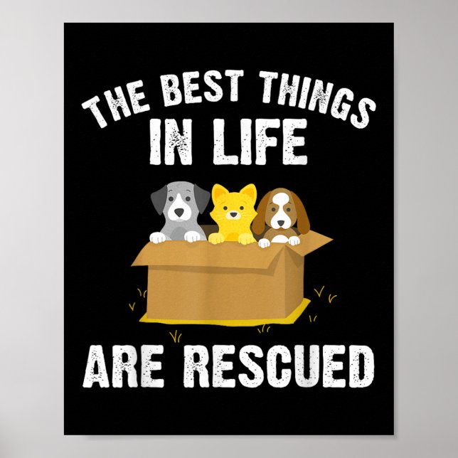 Arte de Rescate de Animales Cool para Hombres Muje (Frente)