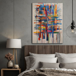 Arte de resumen geométrico moderno