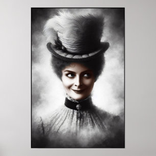 Arte de retrato espeluznante de la era victoriana