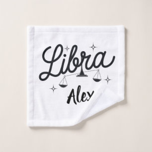 Arte de Rótulo Libra Zodiac personalizado
