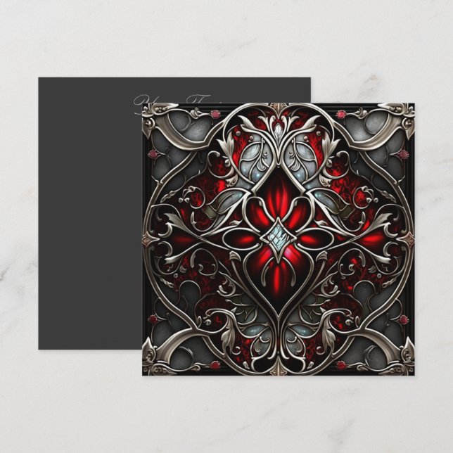 Arte de Ruby metalizado (Anverso / Reverso)