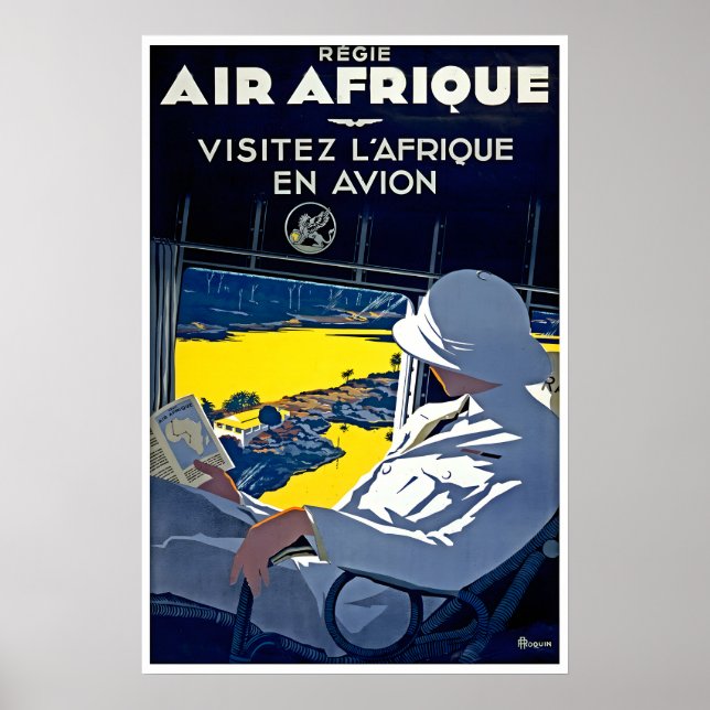Arte de safari africano con estampado africano Air (Frente)