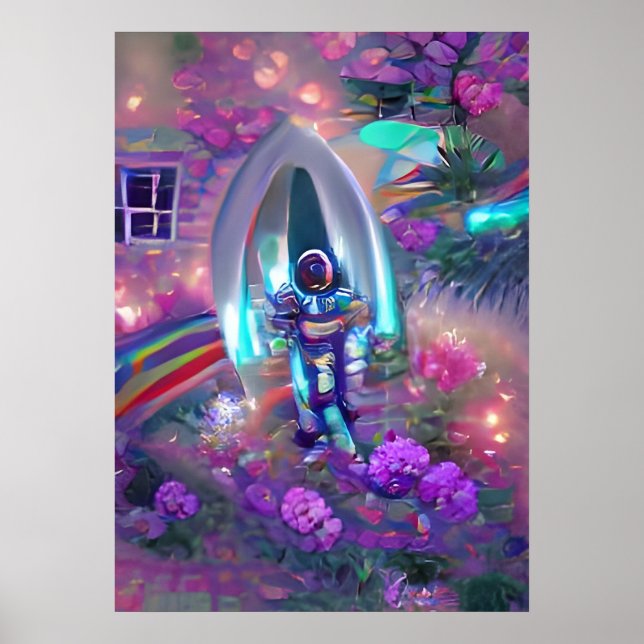 Arte de Saltos de Viaje - Astronauta (Frente)