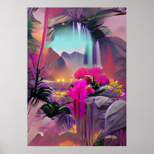 Arte de Saltos de Viaje - Lugares Psicodélicos