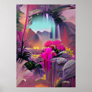 Arte de Saltos de Viaje - Lugares Psicodélicos