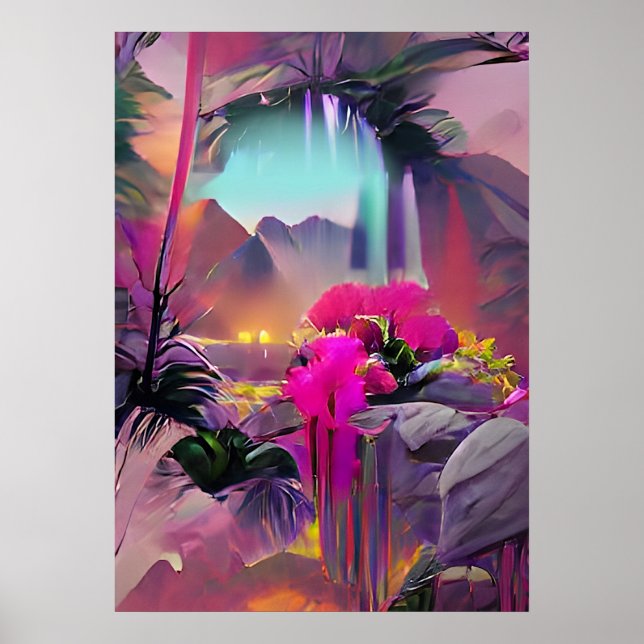 Arte de Saltos de Viaje - Lugares Psicodélicos (Frente)