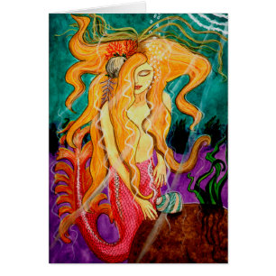 Arte de sirena - "Sanibel Siren" - de Carol Ochs