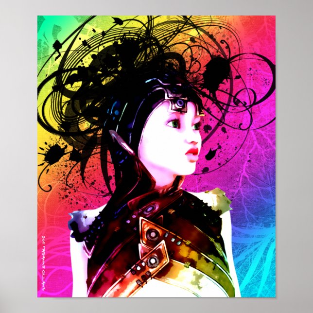 Arte de Surrealismo Industrial de Funk Creativo (Frente)