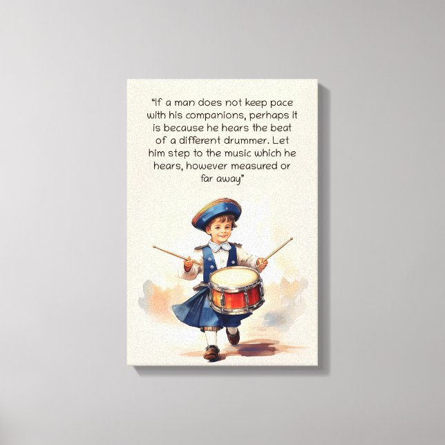 Arte de tambor diferente (Anverso)