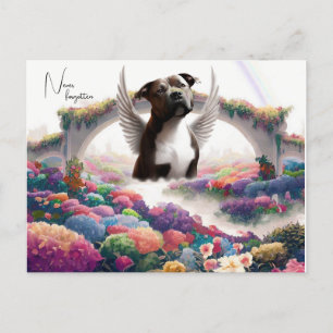 Arte de tarjeta postal conmemorativa de simpatía d