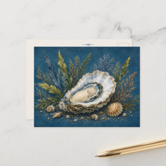 Arte de tarjeta postal de aguas profundas inspirad