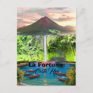 Arte de tarjeta postal de La Fortuna, La Fortuna C