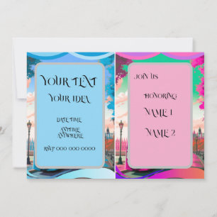 Arte de tarjeta postal de viaje de Londres, Arte d