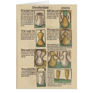Arte de tarjetas de alquimia de destilación