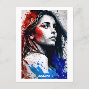 Arte de Tarjetas Postales de Francia - Colección M