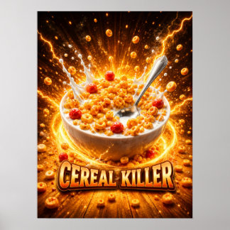 Arte de tazón de cereal brillante
