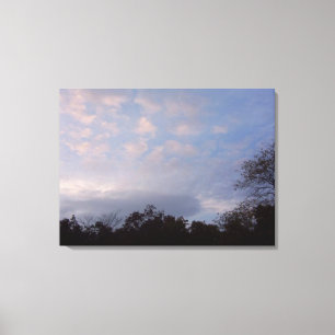 Arte de tela con cielo envuelto de Misuri