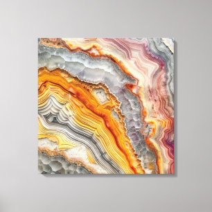 Arte de tela de 3 D Agate