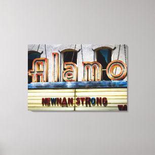 ARTE DE tela DE NEWNAN FUERTE