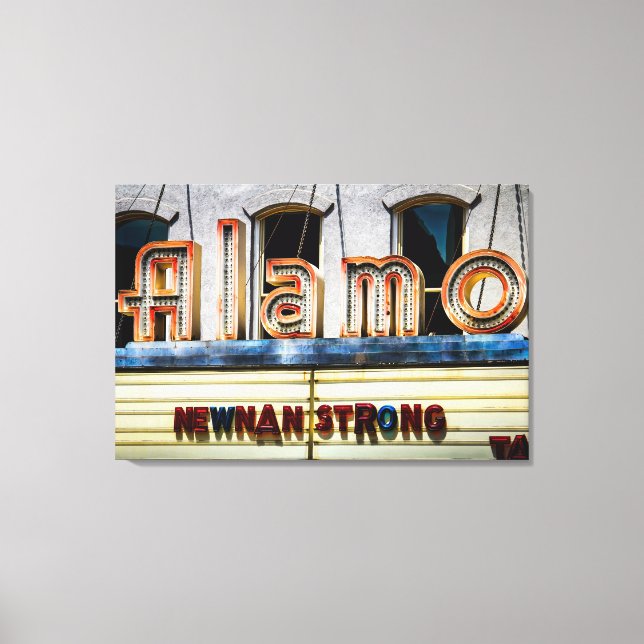 ARTE DE tela DE NEWNAN FUERTE (Anverso)