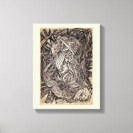 Arte de tela diferente (habitante de cuevas)