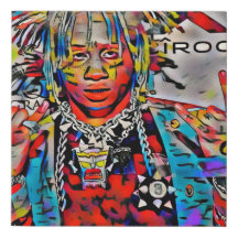 Arte de tela envuelto TRIPPIE REDD