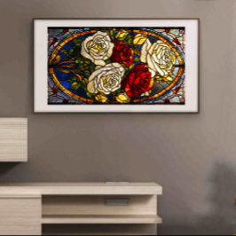 Arte de televisión de marco