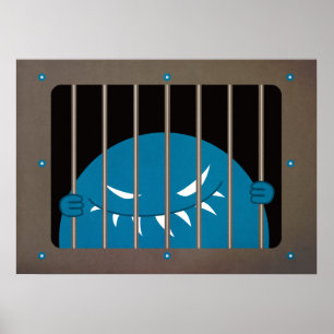 Arte de terror monstruoso del mal