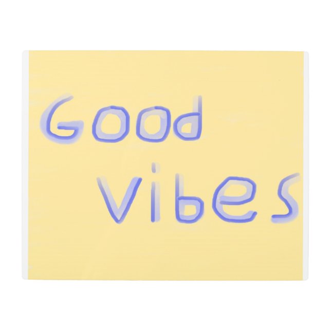 arte de texto de buena vibración (Anverso)