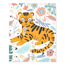 Arte de Tigre Adorable
