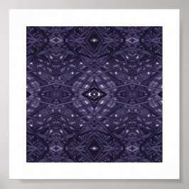 Arte de Tinta Alcohólica Abstracto Morado Laberint