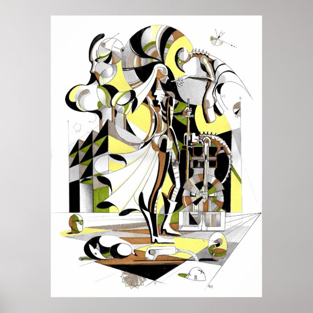 Arte de tinta de espada falsificada (Frente)