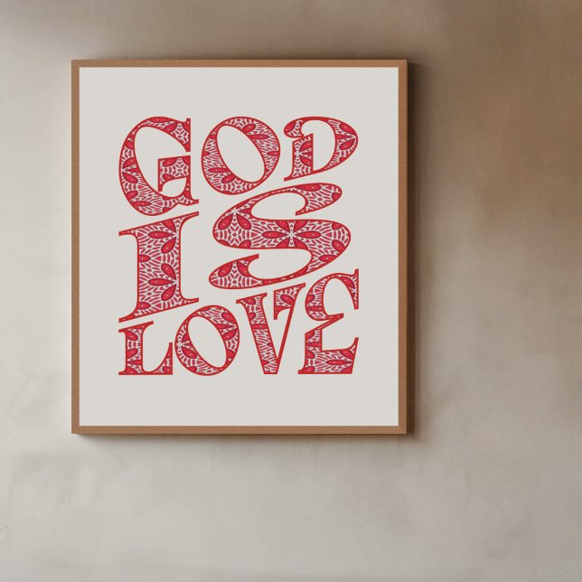 Arte de tipografía de amor sin fin (Subido por el creador)