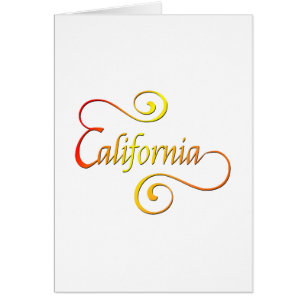 Arte de tipografía de California