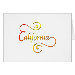 Arte de tipografía de California