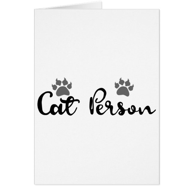 Arte de tipografía para personas de gato (Frente)