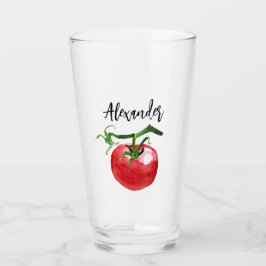 Arte de tomate acuarela