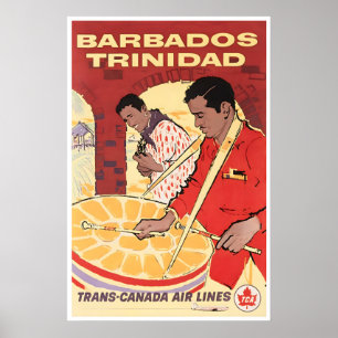 Arte de Trinidad Arte Caribeño Impresión de Barbad