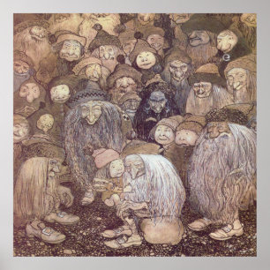 Arte de Troll de John Bauer