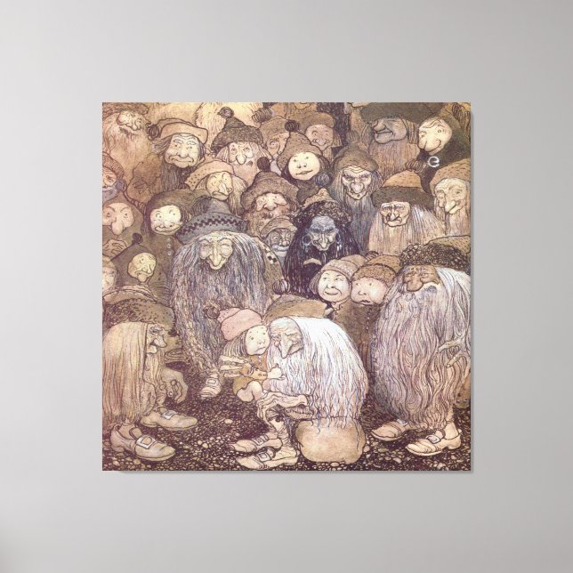 Arte de Troll de John Bauer (Anverso)
