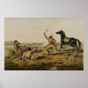 Arte de una escena de batalla en la frontera del S