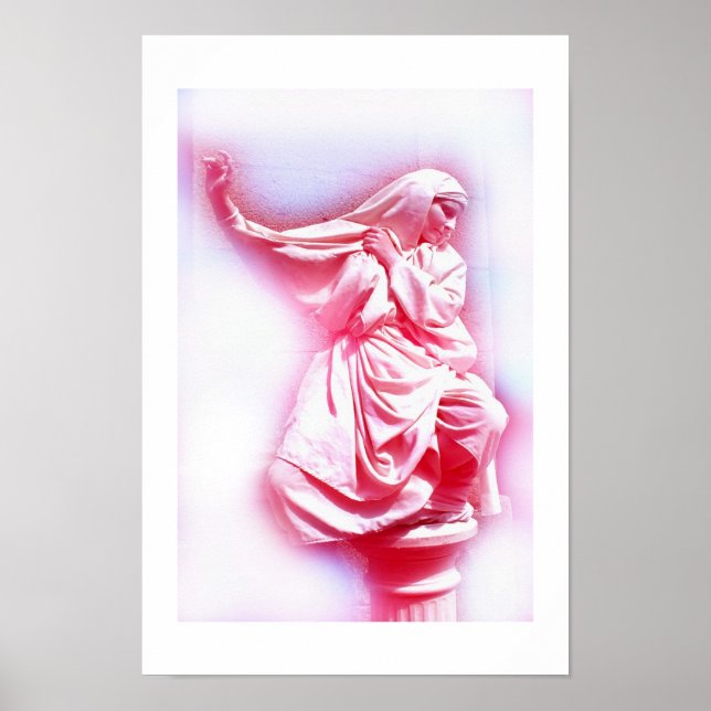 Arte de una monja rosada (Frente)