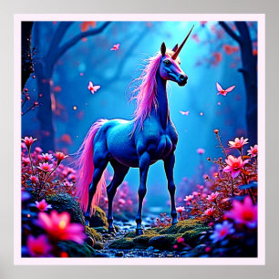 Arte de Unicornio de Fantasía Mística