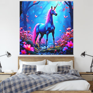 Arte de Unicornio de Fantasía Mística