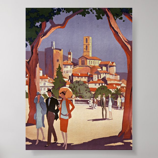 Arte de Verano Vintage Grasse (Frente)